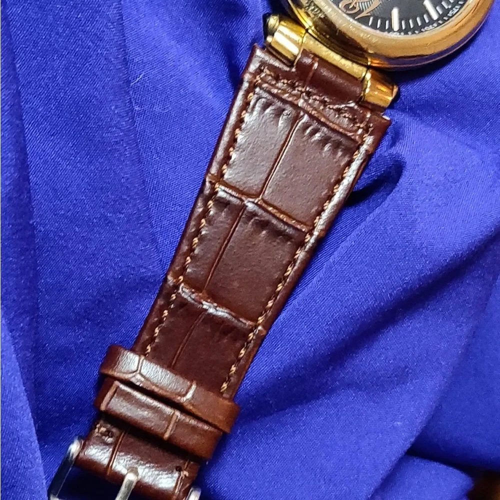 Salvatore Ferragamo F13 Firenze Idillio 45mm Gold Tone Swiss Made Men's Watch